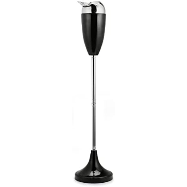 CO-Z Adjustable Ashtray, Smokeless Odorless Indoor Outdoor Floor Standing Ash