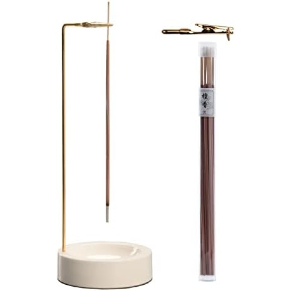 Incense Holder,Ceramic Incense Holder for Sticks, Upside Down Incense Burner