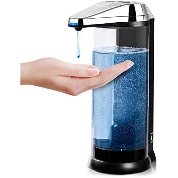 Secura 17oz Automatic Liquid Soap Dispenser, Touchless Battery Operated