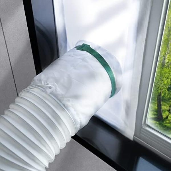Loviga Portable Air Conditioner Window Kit, Window Vent Kit Seal Kit