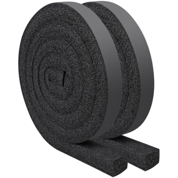 Yotache Air Conditioner Window Seal Kit - 1"x1" High Resilience Foam Weather
